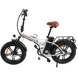 Bicicleta electrica Kamoto GT4 (White/Black) Thumb