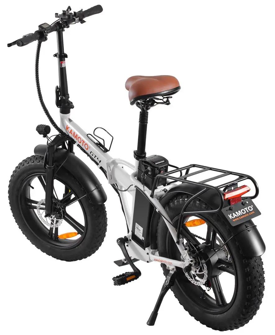Bicicleta electrica Kamoto GT4 (White/Black)