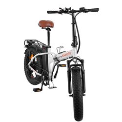 Bicicleta electrica Kamoto GT4 (White/Black) Thumb