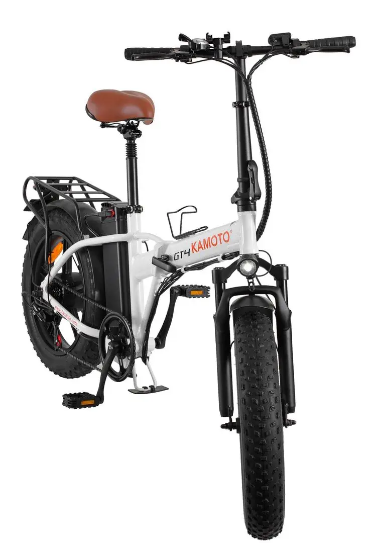 Bicicleta electrica Kamoto GT4 (White/Black)
