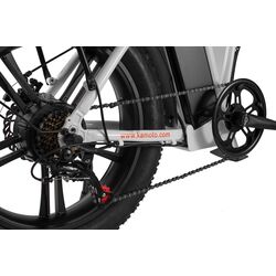 Bicicleta electrica Kamoto GT4 (White/Black) Thumb