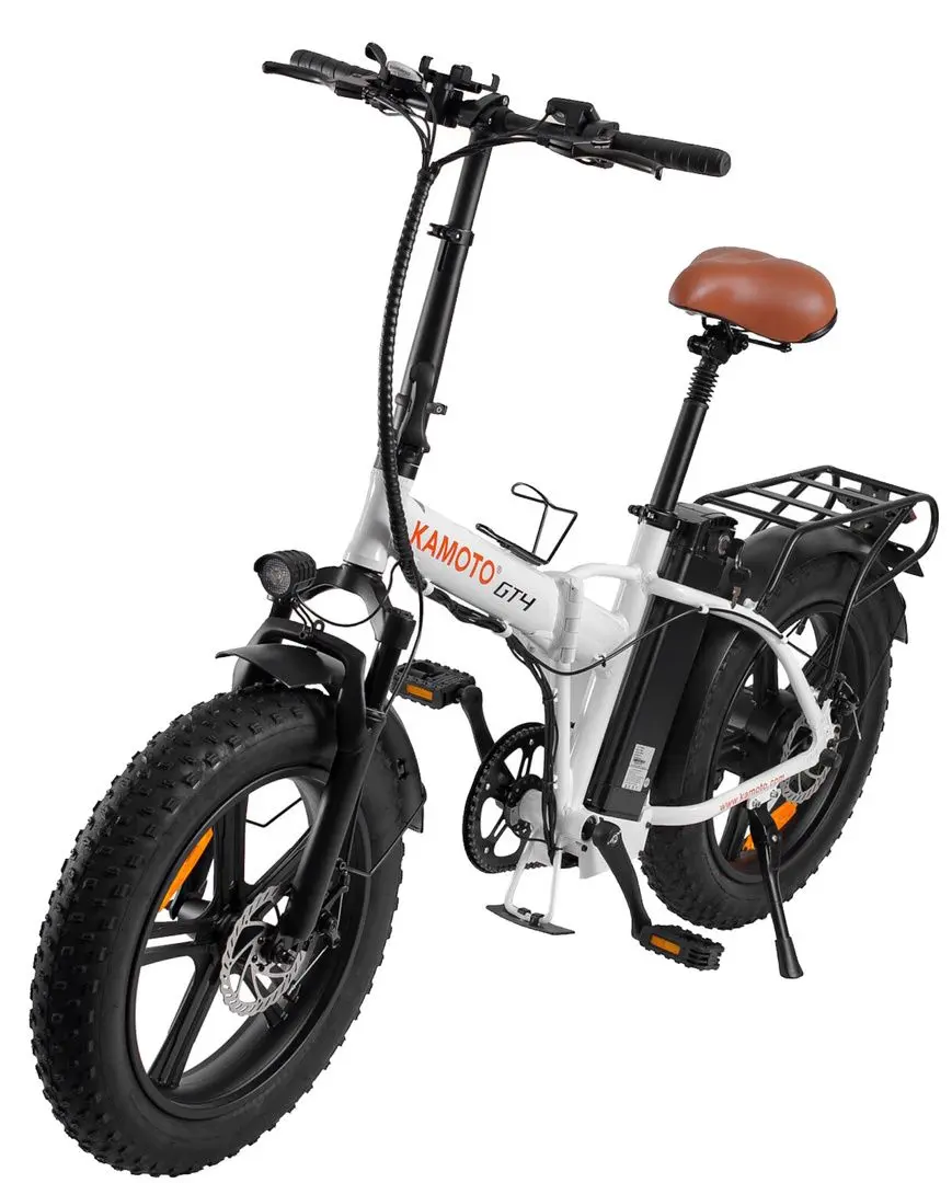 Bicicleta electrica Kamoto GT4 (White/Black)