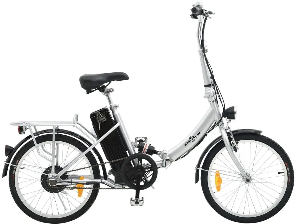 Bicicletă electrică VidaXL 90814 (Silver) - 2