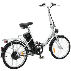 Bicicletă electrică VidaXL 90814 (Silver) Thumb
