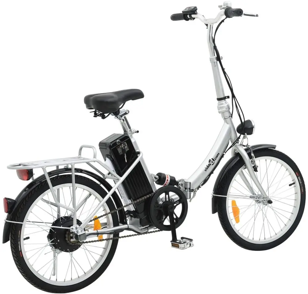 Bicicletă electrică VidaXL 90814 (Silver) - 3