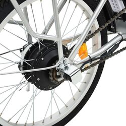 Bicicletă electrică VidaXL 90814 (Silver) Thumb