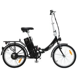 Bicicletă electrică VidaXL 90815 (Black) Thumb