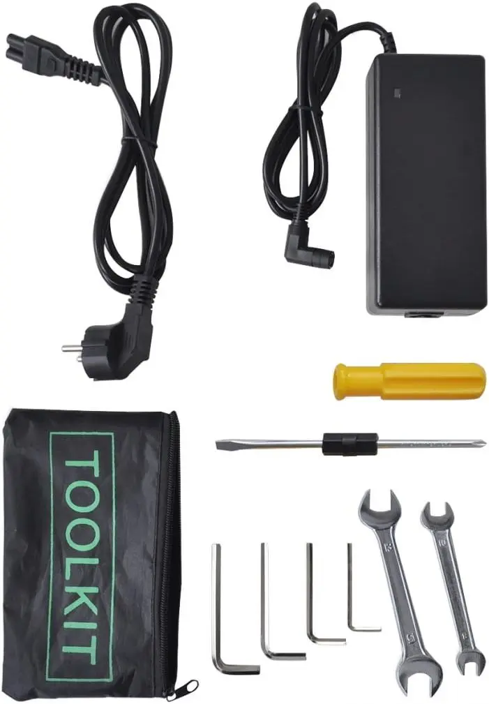 Bicicletă electrică VidaXL 90815 (Black) - 11