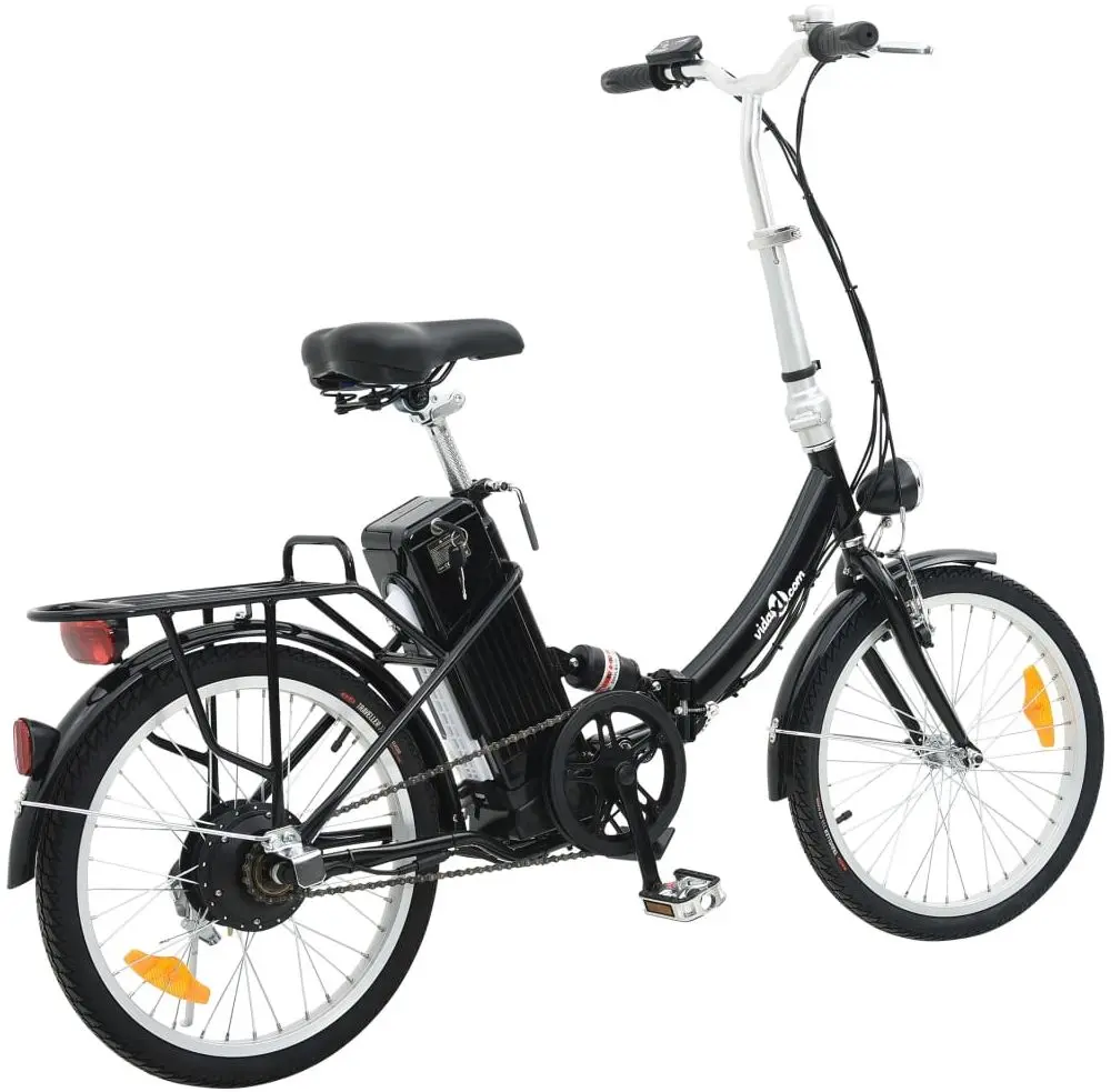 Bicicletă electrică VidaXL 90815 (Black) - 3