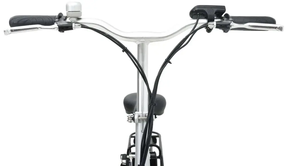 Bicicletă electrică VidaXL 90815 (Black) - 7