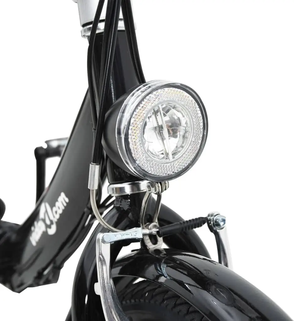 Bicicletă electrică VidaXL 90815 (Black) - 8