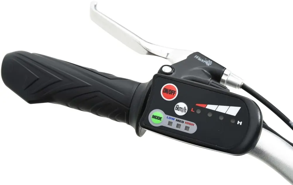 Bicicletă electrică VidaXL 90815 (Black) - 10