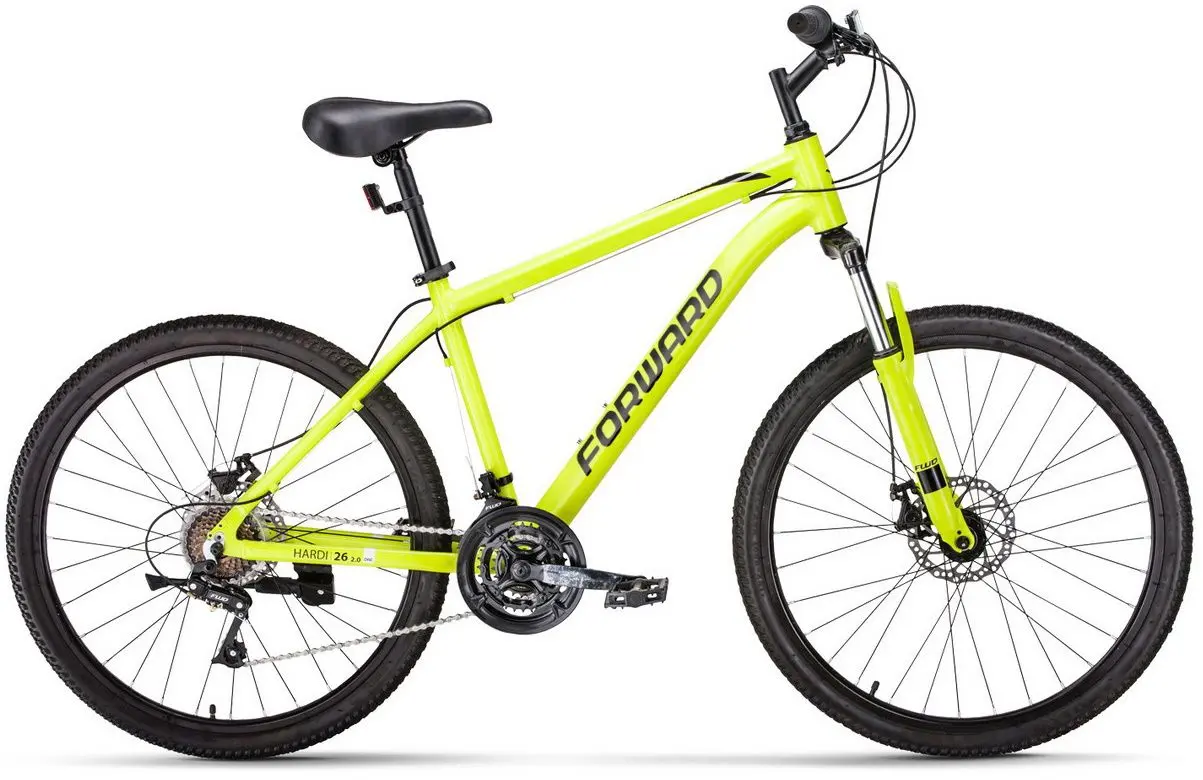 Bicicleta Forward Hardi 26 2.0 (Bright Yellow/Black)