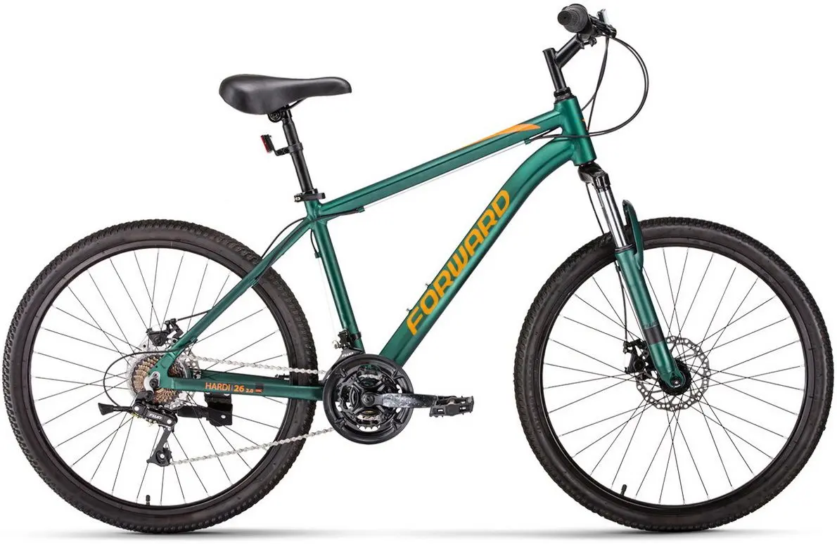 Bicicleta Forward Hardi 26 2.0 (Green Matt/Orange)