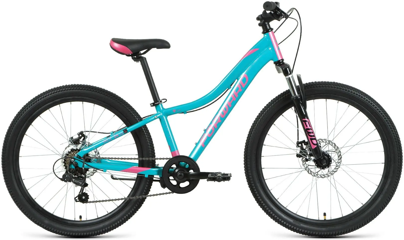 Велосипед Forward Jade 24 2.0 (Turquoise/Pink)