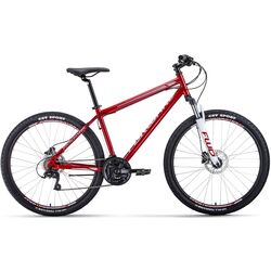 Bicicleta Forward Sporting 27.5 3.0 17 Disc (Dark Red/Gray)