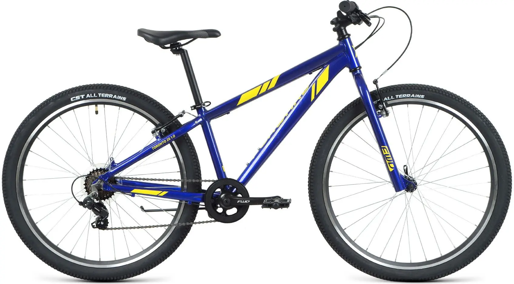 Bicicleta Forward Toronto 26 1.2 13 (Blue/Yellow)