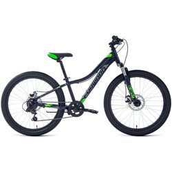 Велосипед Forward Twister 24 2.2 (Black/Bright Green)