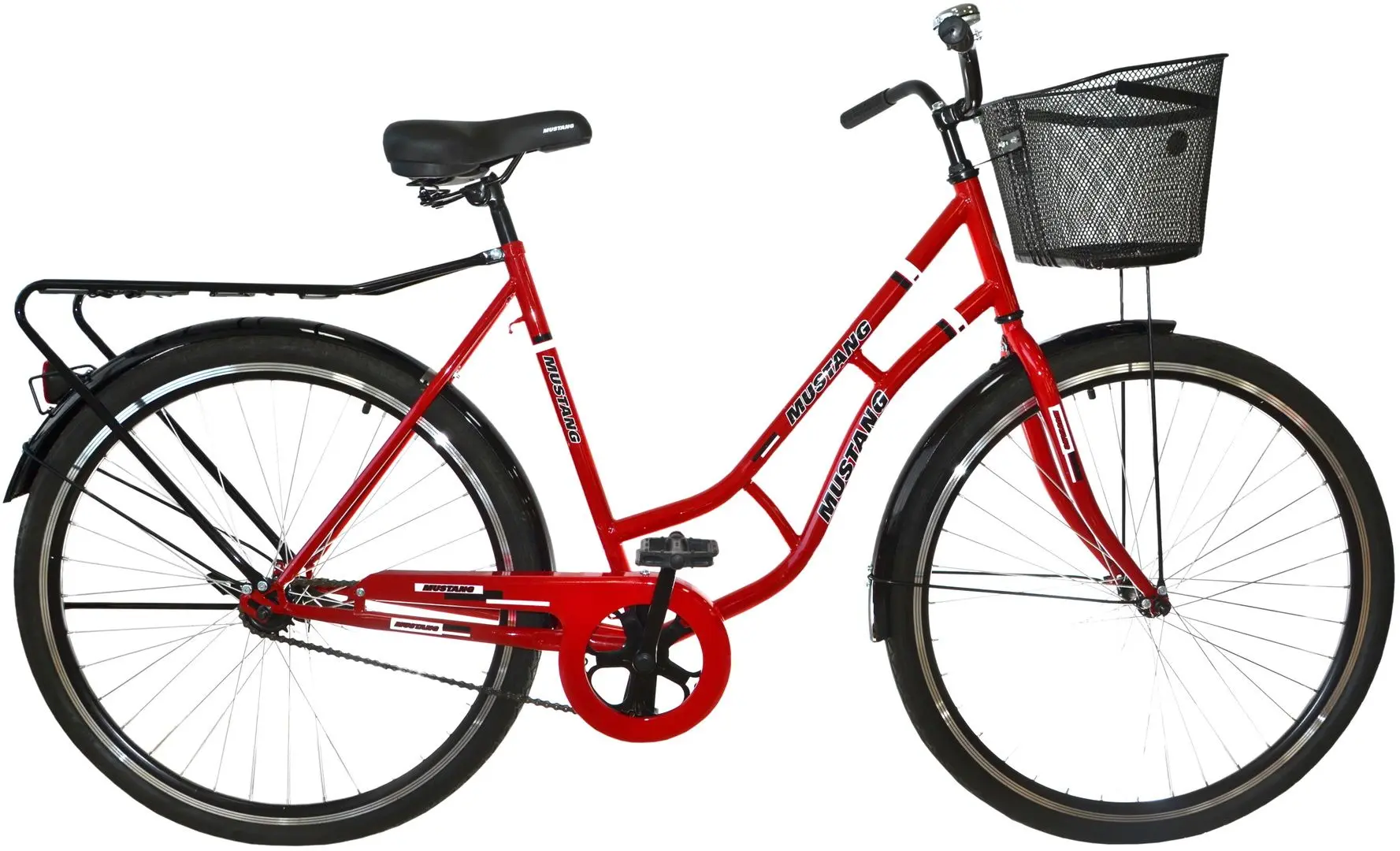 Велосипед Mustang Retro Women 28 (Red/Black)