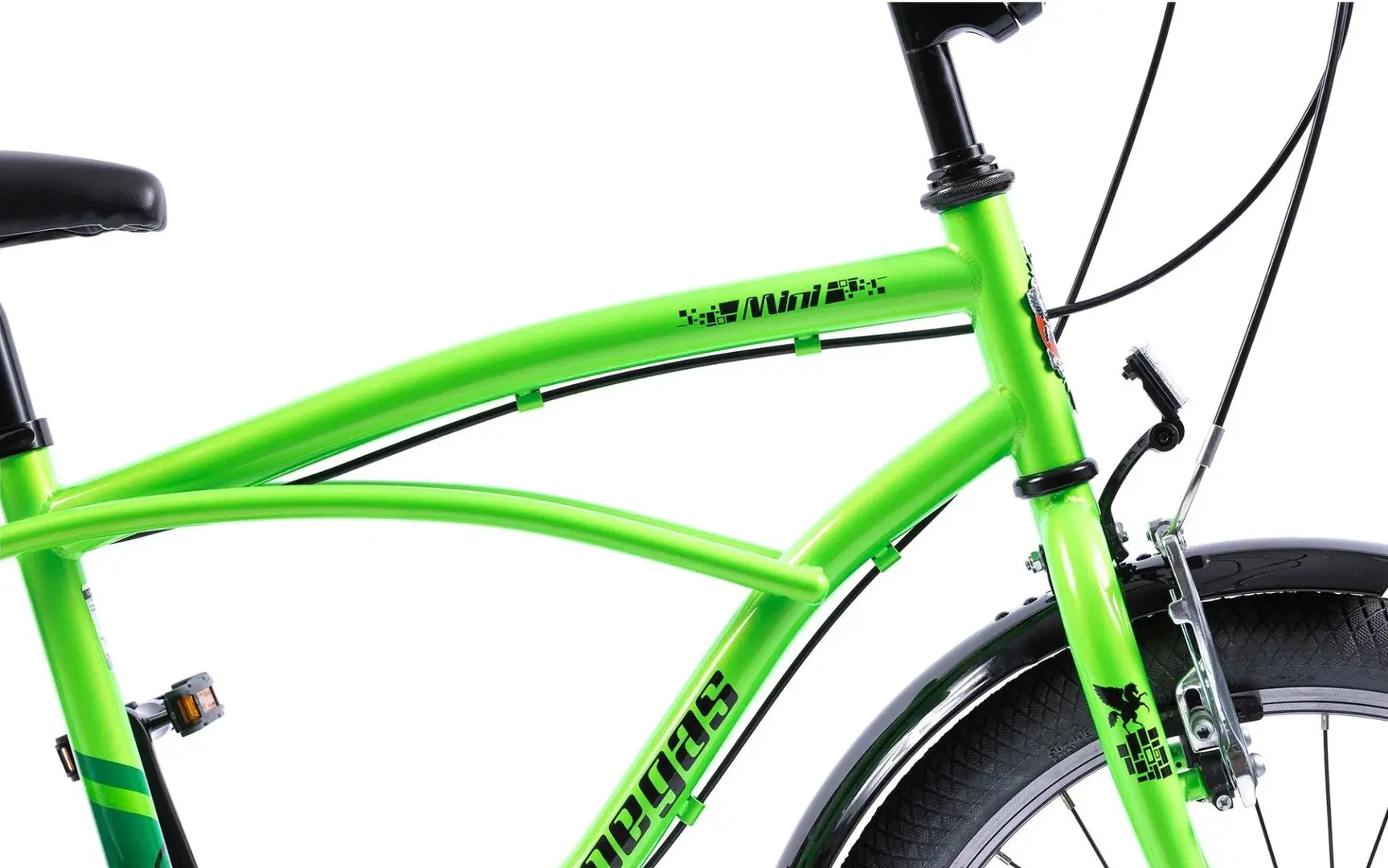 Велосипед Pegas Strada Mini 7S (Green) - 5