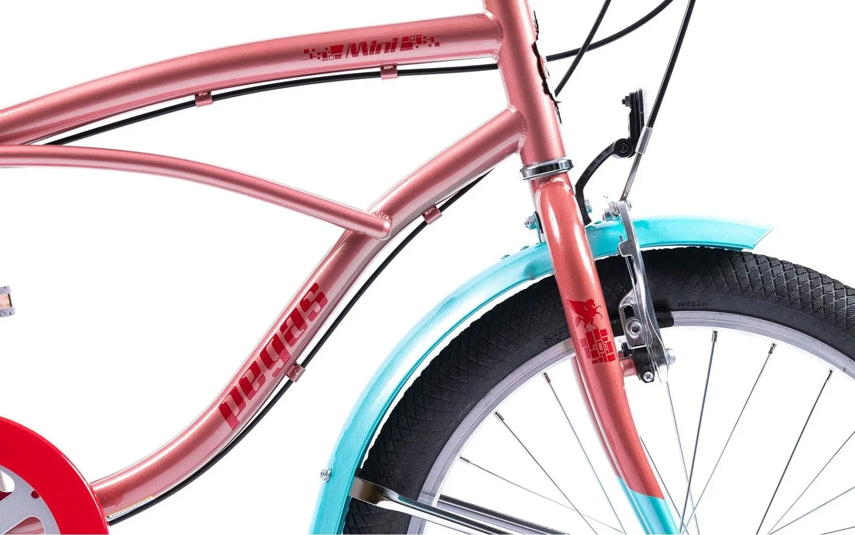 Велосипед Pegas Strada Mini 7S (Pink) - 6