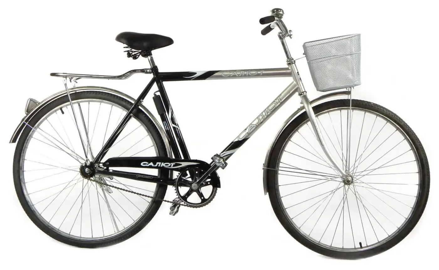 Bicicleta Салют Retro Man 28 (Black/Silver)