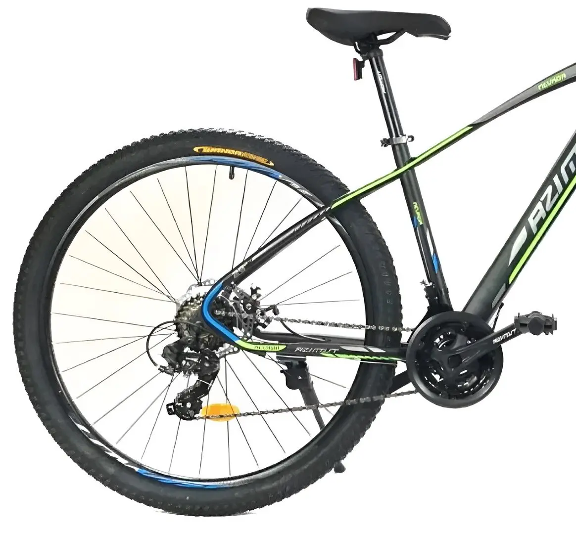Велосипед Azimut Nevada R26 SKD (Black/Green)