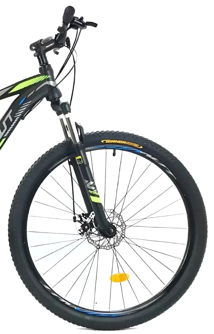 Велосипед Azimut Nevada R26 SKD (Black/Green)