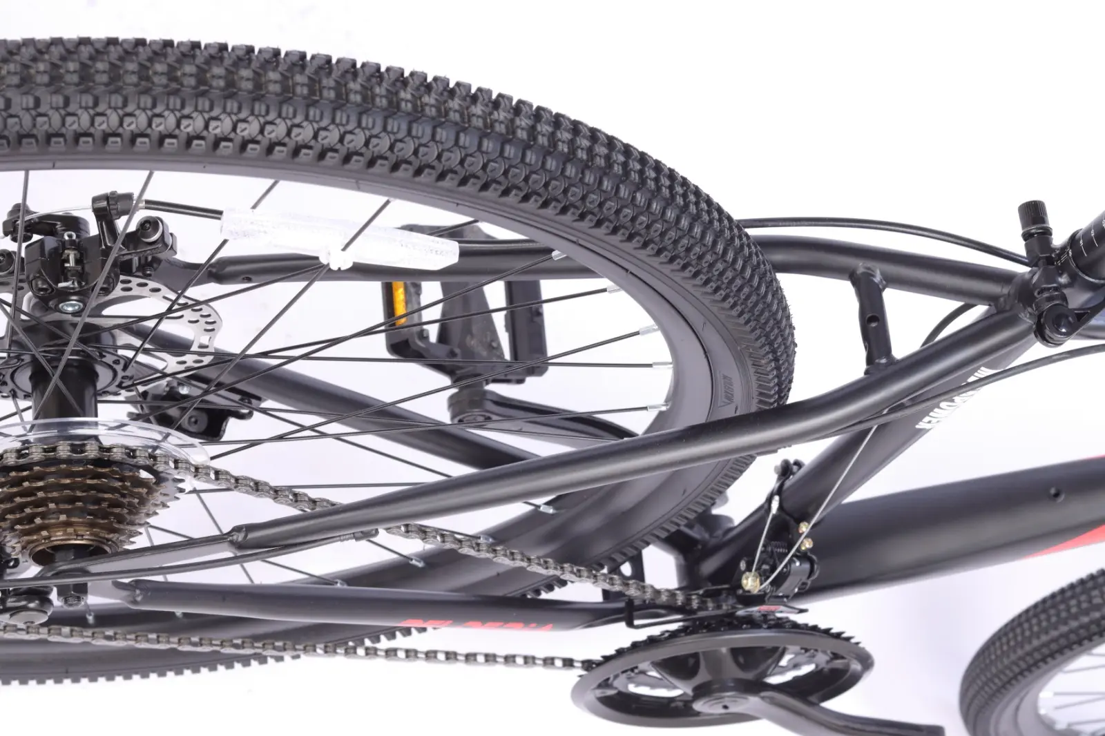 Велосипед Belderia Megapower 29 (Black/Red) - 8