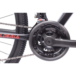 Велосипед Belderia Megapower 29 (Black/Red) Thumb