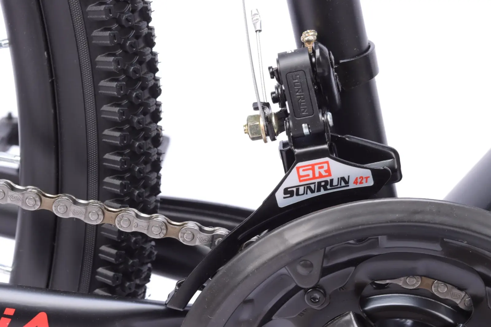 Велосипед Belderia Megapower 29 (Black/Red) - 11