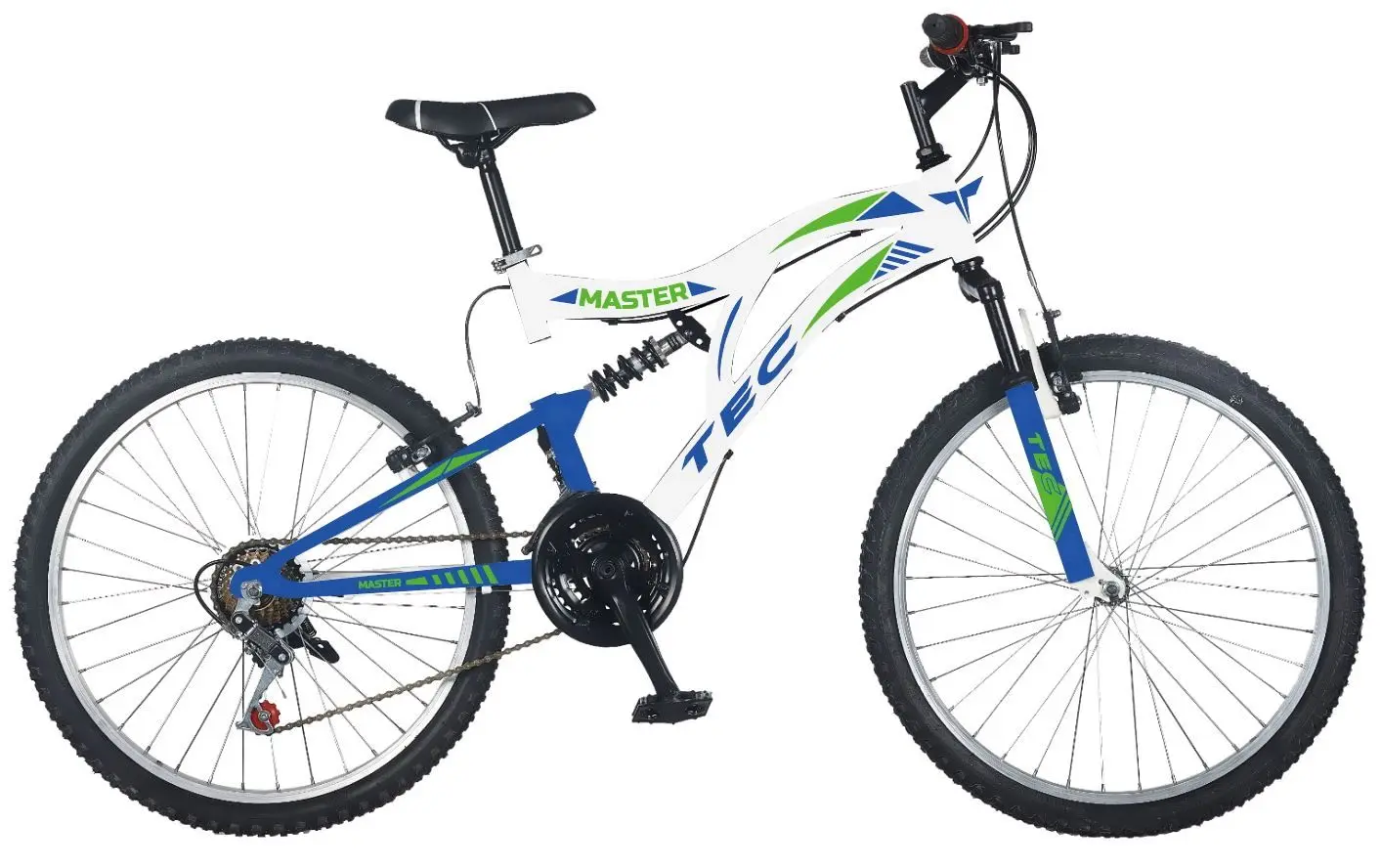 Bicicleta Belderia Tec Master 24 (White/Blue)