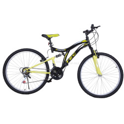 Bicicleta Belderia Tec Master 26 (Black/Yellow)