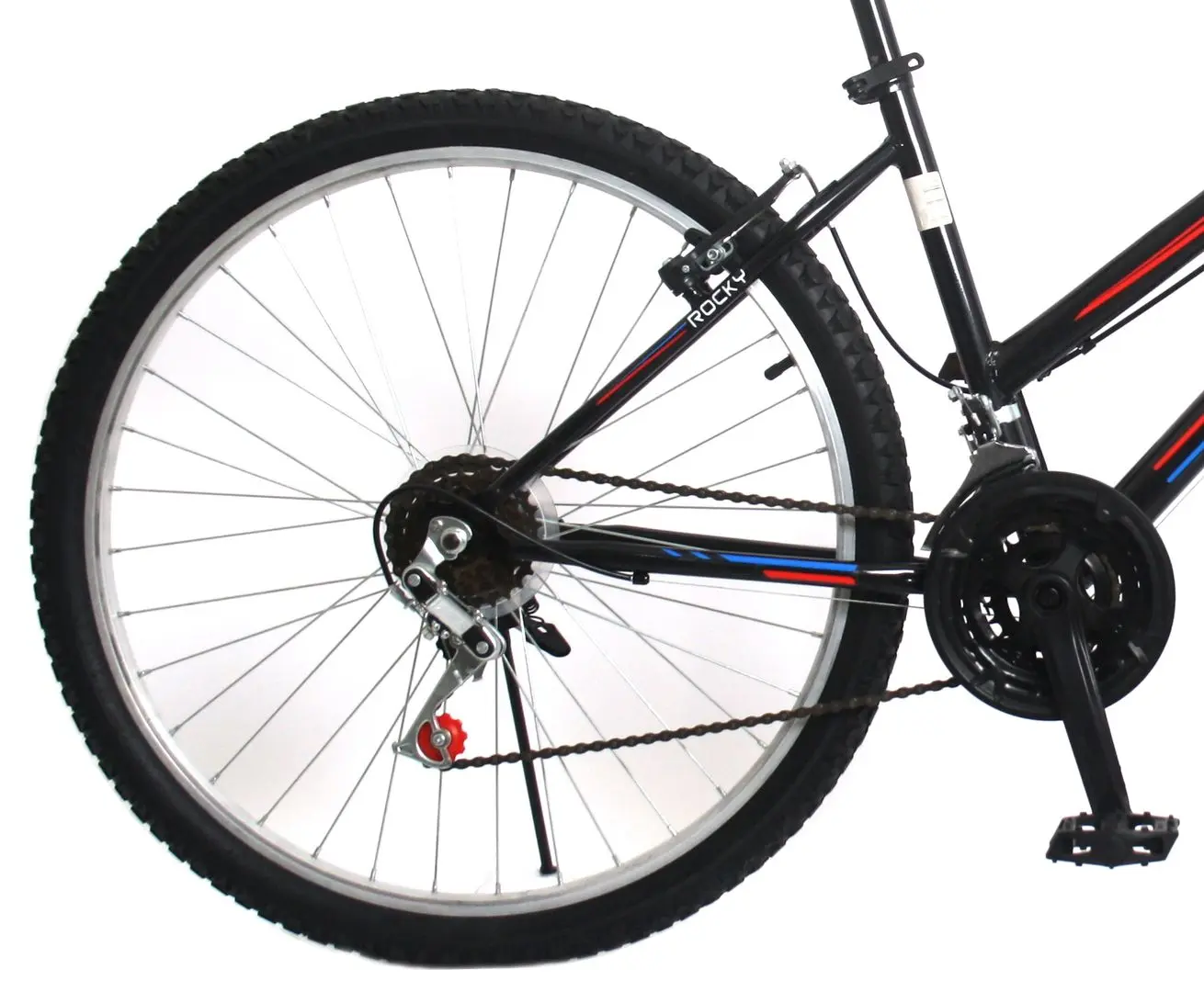 Bicicleta Belderia Tec Rocky 24 (Black/Red)