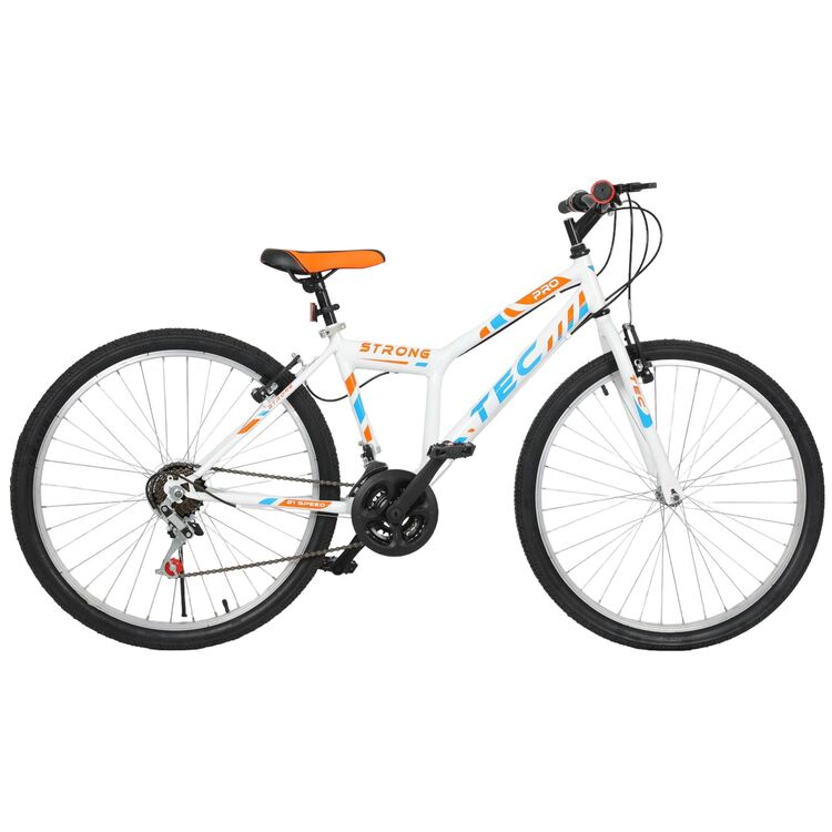 Bicicleta Belderia Tec Strong R24 SKD (White/Orange)