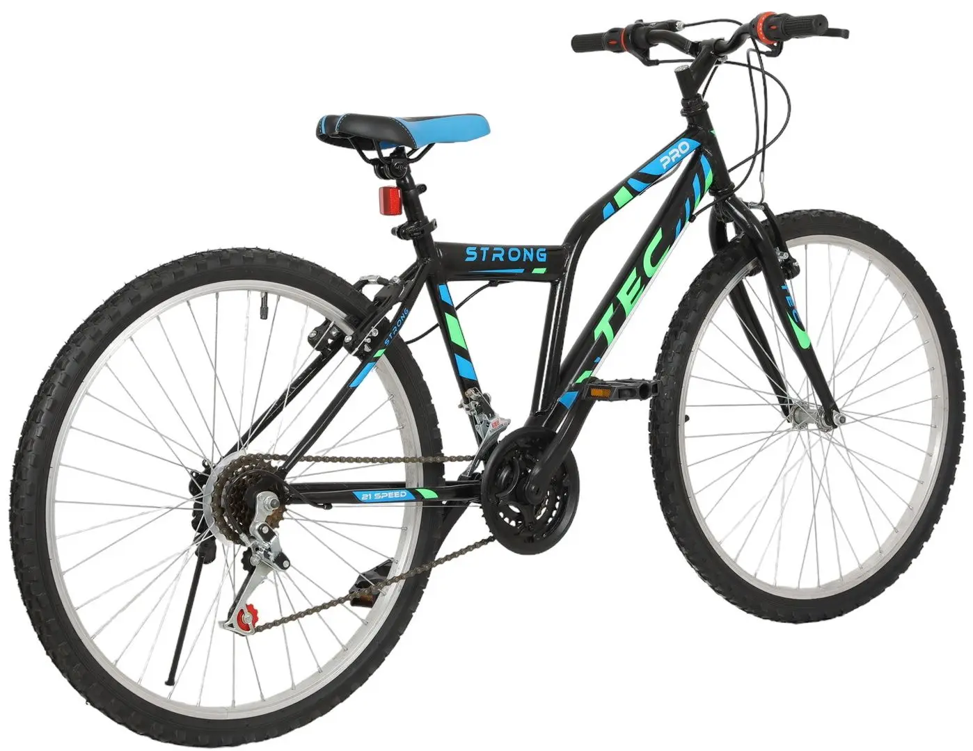 Bicicleta Belderia Tec Strong R26 SKD (Black/Blue/Green)