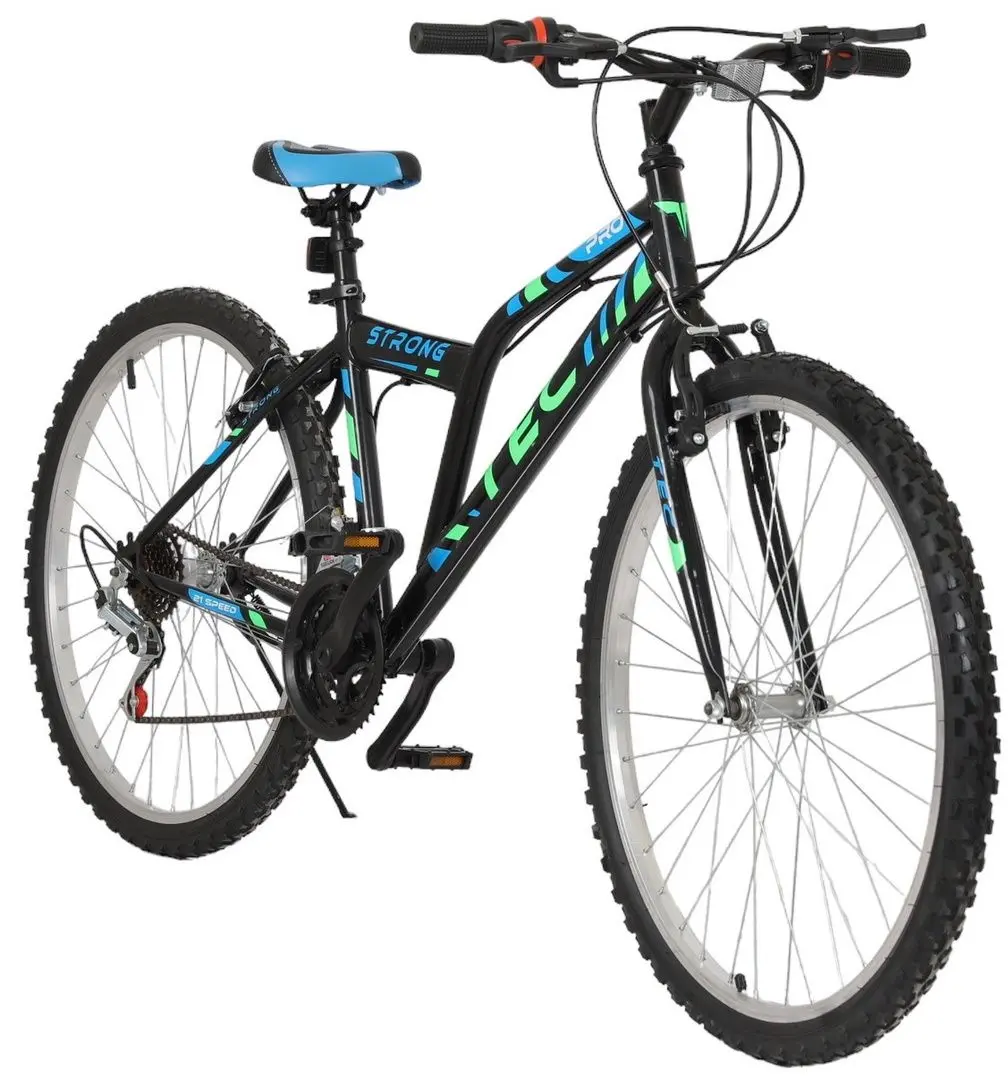 Bicicleta Belderia Tec Strong R26 SKD (Black/Blue/Green)