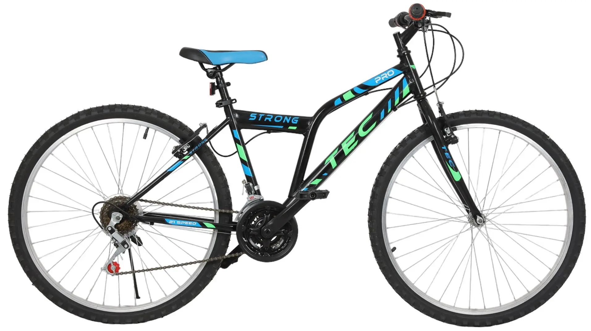Bicicleta Belderia Tec Strong R26 SKD (Black/Blue/Green)