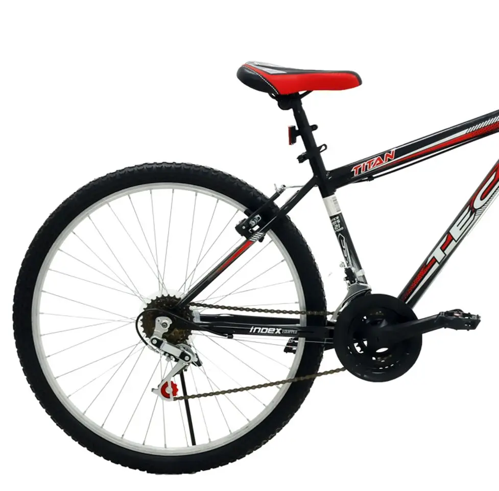Bicicleta Belderia Tec Titan 24 (Black/Red)