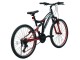 Bicicleta Belderia Vision Kings R26 SKD (Black/Red/Gray Light)