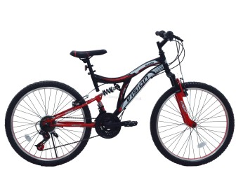 Bicicleta Belderia Vision Kings R26 SKD (Black/Red/Gray Light)