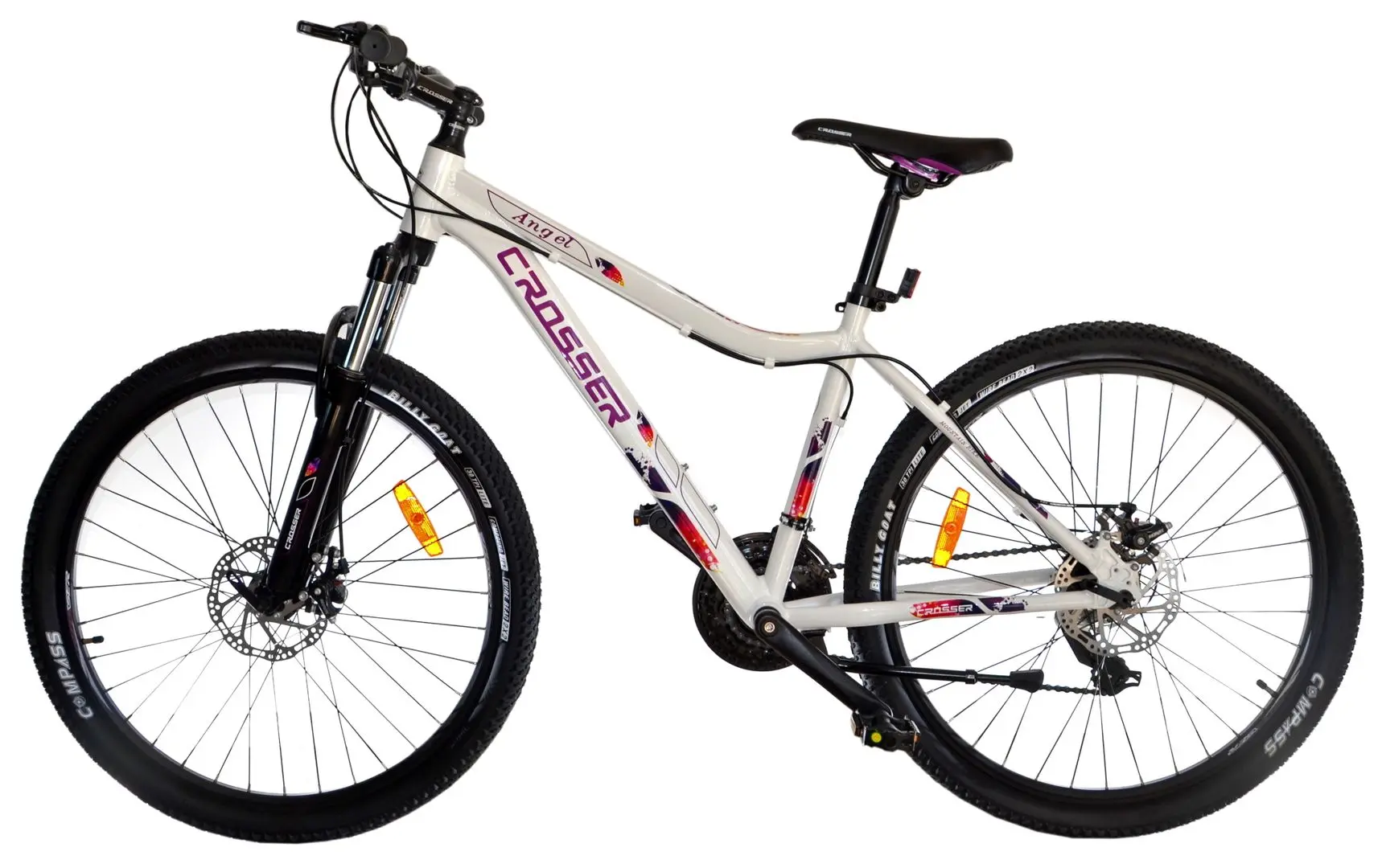 Велосипед Crosser Angel 26 (White/Pink)