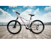 Велосипед Crosser Angel 26 (White/Pink)