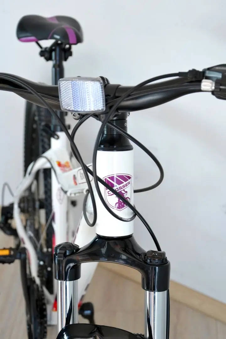 Велосипед Crosser Angel 26 (White/Pink)
