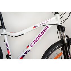 Велосипед Crosser Angel 26 (White/Pink) Thumb