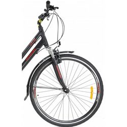 Bicicleta Crosser City 700C 28 18 GD-SKD (Black/Red) Thumb