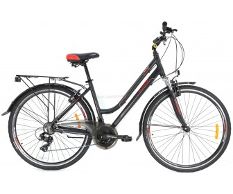 Велосипед Crosser City 700C 28 18 GD-SKD (Black/Red)