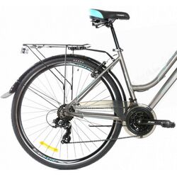 Велосипед Crosser City 700C 28 21S 18 GD-SKD (Grey/Turkus) Thumb