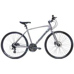 Bicicleta Crosser Hybrid 700C 21 24 (Grey)