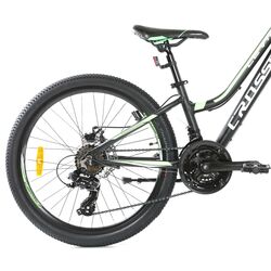 Велосипед Crosser Levin 26 21S 13 GD-SKD (Black/Green) Thumb